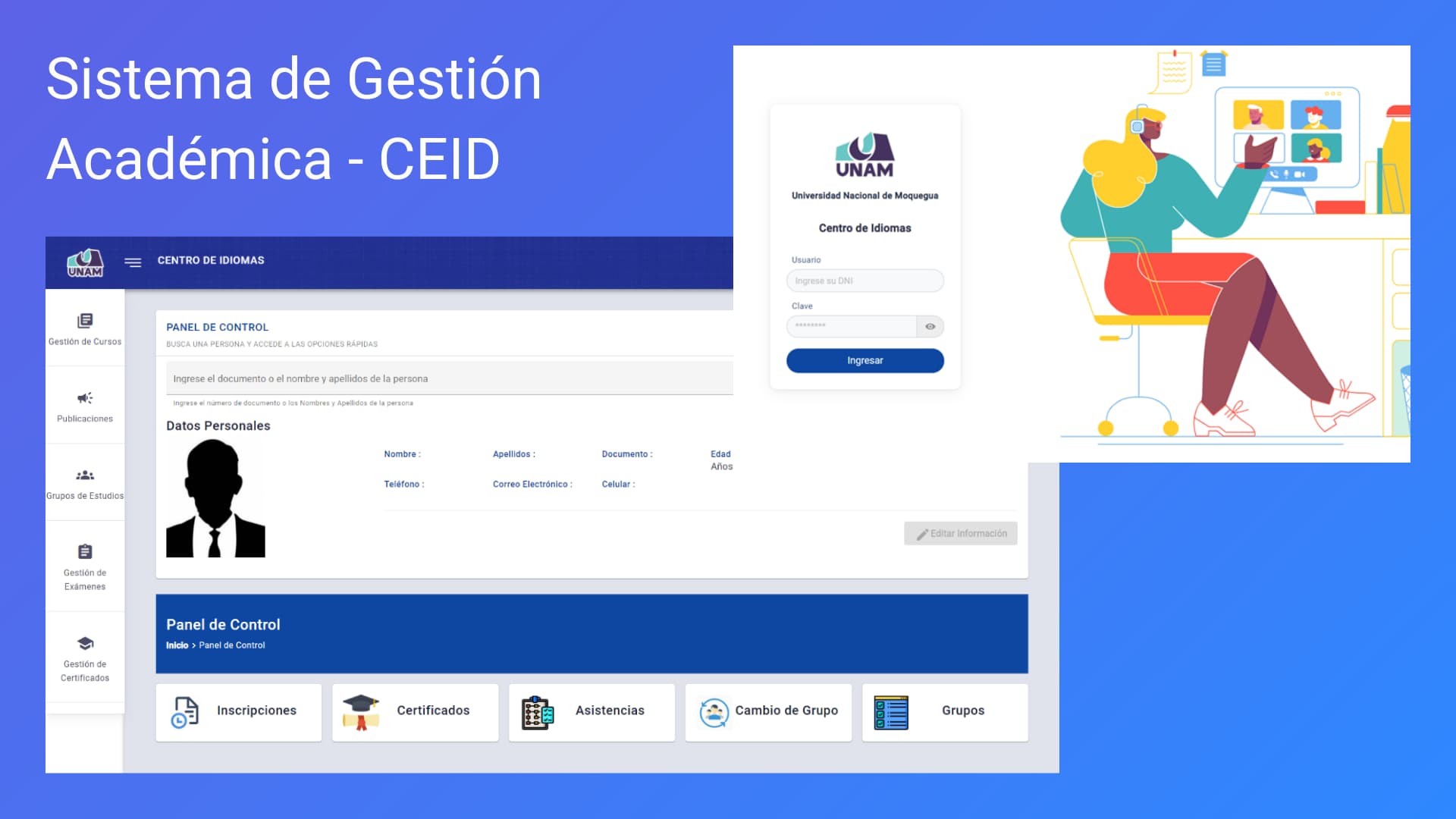 Sistema de Gestión Académica - CEID